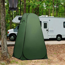 (이동식 간이텐트) 샤워장 탈의실 화장실 원터치 팝업텐트 캠핑 낚시 차박