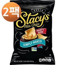 스테이시 피타 칩스 스테이시 피타 칩스 심플리 네이키드 18oz, 2팩