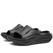 호카오네오네 Hoka One Ora Recovery 슬리퍼 3 - 블랙 검정 &