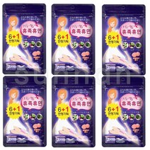 휴족휴면 발바닥 종아리 발뒤꿈치 쿨링패치, 6개, 7매입