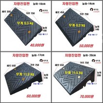 HK차량진입판 (높이 100 140 170 200) 카업 차량진입판설치 방지턱 주차턱 차량발판 도로턱 인도턱 차량오름판 차량진입경사판 턱진입판, 높이100