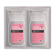 [천삼백케이] [메가커피] 대상 로즈버드 상큼한 요거트 파우더 1kg 2개세트, 단품