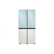 [하이마트] 삼성 비스포크 냉장고 4도어 프리스탠딩 RF85B9121AP (874L 코타모닝블루＋코타화이트)
