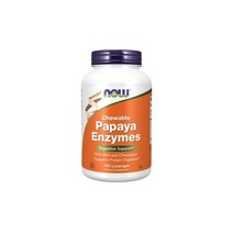 [Now Foods] 나우 푸드 츄어블 파파야 엔자임 (효소) 180 로젠지