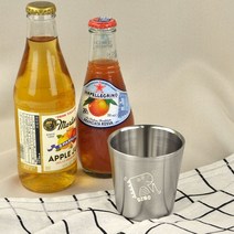 아이쥬(공룡) 스텐 이중컵 국산 어린이집 물컵 양치컵
