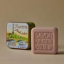라사본느리드니옹 5월의장미 퍼퓸 향수 비누 100g 10종 틴케이스, 02.세느강의 아침(30521)