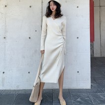 루나걸 캣프 니트 원피스