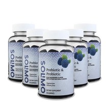 Solimo Prebiotic Probiotic 2 Billion CFU 50 솔리모 프로 프리바이오틱스 20억 CFU 50구미 1팩, 5팩