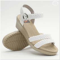 여름 여성 웨지힐 샌들 캐주얼 스트랩 구두 3color 여자 슈즈 여성스 발편한