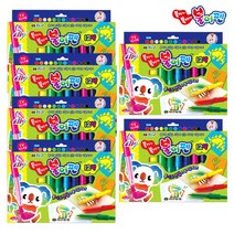 불어펜, 12색, 6개