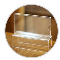 명찰 아크릴 파티션 고정 꽂이 A 150x70 폭45 1+1