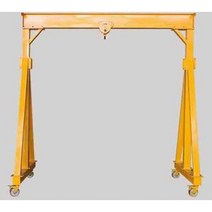 겐트리 크레인 호이스트 철거 현장 기중기 체인 블록, 겐트리 1T 4x4m