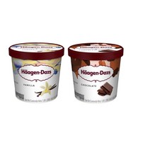 하겐다즈 하프갤런 바닐라+초코 (2개)