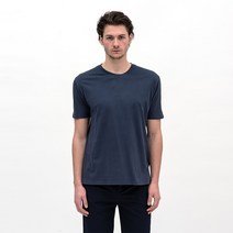 지아니루포 GL963F 워시드 라운드 티셔츠(BL)