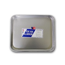 록학 알루미늄 쟁반 1호-3호 -H/스텐쟁반/주방용품/쉐프쟁반/접시/밥상/쟁반, 2호