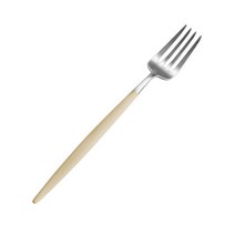 큐티폴고아 아이보리실버 디저트포크