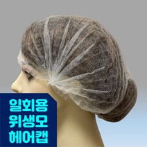 위생모 500매포장 조리모 일회용위생모 식품 음료 가공 견학 생산공장 - 듀얼밴드(이중고무밴드)