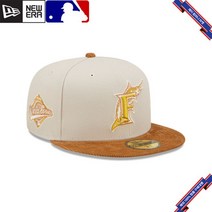 뉴에라 스냅백 MLB [마이애미 말린스] Corduroy Visor 59FIFTY Fitted 852868