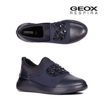 [제옥스] 테라곤 네이비 여성 데일리 컴포트 스니커즈 GEOX/여성스니커즈/컴포트화/운동화