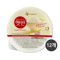 CJ 햇반실속 210G 12입, 12개