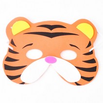 스펀지동물가면(호랑이) 타이거 마스크 스폰지가면