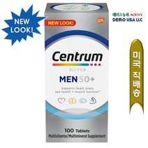 센트룸 멀티비타민 실버 포 맨 112정 1개 세계판매1위 50세 이상 남성의 건강에 도움이 되는 종합영양제