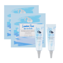 루미나 여행용 단백질 헤어부스터 사우나 단백질홈케어 20개 아쿠아헤어부스터 고농축 헤어팩, 12ml