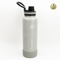 써모플라스크 보냉병 보온병 THERMOFLASK 코스트코 물병 등산용 운동용 캠핑용, 12세트, 1200ml 그레이