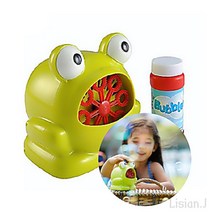 리시안제이 자동 아기 비눗방울 놀이 버블 머신 개구리 목욕놀이 장난감 아기 비누 방울