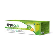 휴온스 메리트C&B 비타민B 컴플렉스 B1 B2 B6 B12 2개월분 60포 1박스