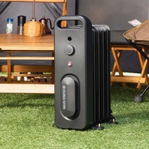 [50주년 에디션] 흥신 캠핑용 라디에이터 오르씨 / 500W 캠핑난로 캠핑난방, 블랙 그레이(가방제외)
