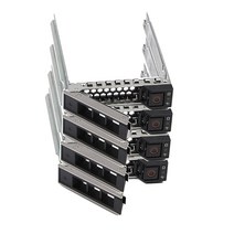 Pack-4 2.5인치 하드 드라이브 캐디 0DXD9H DXD9H Dell PowerEdge 서버와 호환 - 14세대 R440 R640 R740 R740xd R840 R940 R6