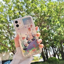 스안타 아이폰 오이스터 글리터 디즈니 아이유 케이스