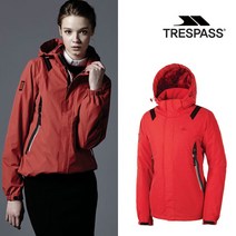 trespass FW 테크 바람막이 여성 플래쉬 레드자켓 TPFJW002