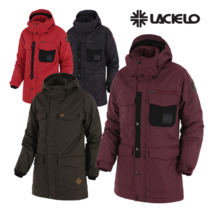 라시엘로 (이월)라시엘로 남녀 공용 스키 스노우보드 성인자켓 LAX-J614-BLACK/PAISLEY