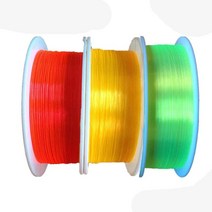 1M 광섬유 막대 하이 카파 라이트 레드 오렌지 그린 0.5mm 1.0mm 형광 케이블 네온 건 셔틀, 03 1.0mm_01 Red