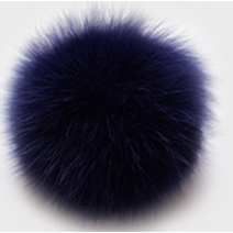 나은몰 여우털 방울(중) 폭스퍼 Fox Fur 악세사리 부자재 용품, (중)_15옥스포드 블루