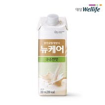 대상웰라이프 뉴케어 구수한맛(cs캡)200mlx30팩+사은품 환자식 환자 영양식 아침 식사대용 유동식 부모님 식사대용식, 단품
