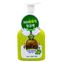 해피바스 키위랑 손씻자 버블 핸드워시 250ml, 단품