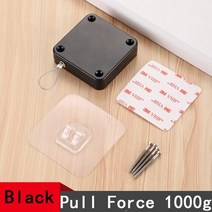 자동폐쇄장치 도어 클로저 펀치없는 소프트 클로저 슬라이딩유리나무 문 500g 800g 1000g 장력, 당기는 힘 1000g