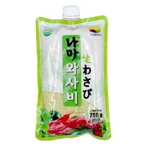 [아이스박스포함] 녹미원 생와사비(나마) 750g 고추냉이, 1개