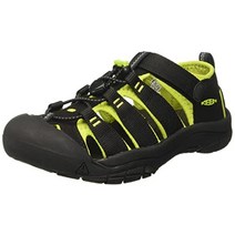 [킨] 샌들 NEWPORT H2 (현행 모델) 보이즈 BLACK LIME GREEN 11.5 cm D