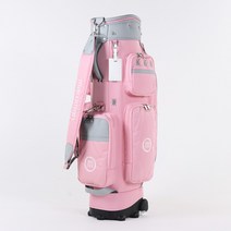 마루망 아가일 여성 바퀴형 캐디백 MR024, 핑크