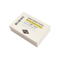 왈가닥스 블랭크 인덱스카드 102 x 152 mm, 화이트, 500매입