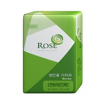 로즈 성인용 속기저귀 라운드 일반형 20매 패드, 1팩