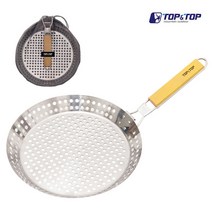 [탑앤탑]스텐 파이어 팬 (T070707) 직화구이전용팬, 1개