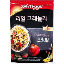 켈로그 리얼 그래놀라 시리얼, 400g, 4개