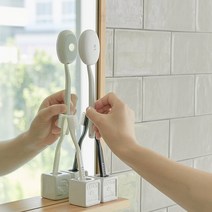 [휴대용UV살균기] 1+1 휘아 칫솔살균기 이클리너, 제트블랙+네온핑크