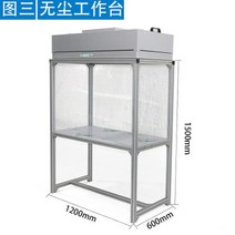 기 쑤저우 클린하우스 실험실 초청정실 복막정화실 반도체 간이 클린룸, 03 1인용 더스트클렌징테이블
