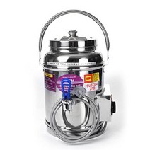 업소용 전기 보온 보냉 물통 8L 냉수물통 아이스물통/대형물통 수도꼭지물통, 쿠팡 본상품선택